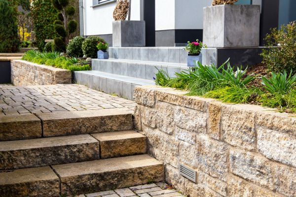 Stone Step Replacement in Brownsburg