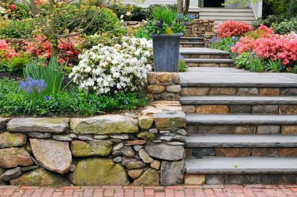 Stone Stairs Repair in Brownsburg