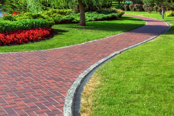 Brick Walkway Installation in Brownsburg