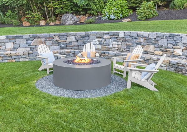 Stone Wall Installation in Brownsburg