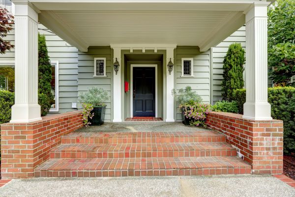 Front Porch Masonry Repair in Brownsburg