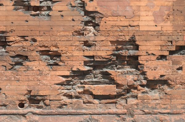 Damaged Brick Repair in Brownsburg