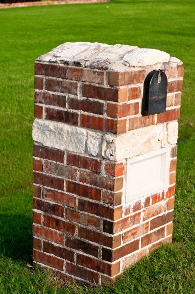 Brick Mailbox Installation in Brownsburg
