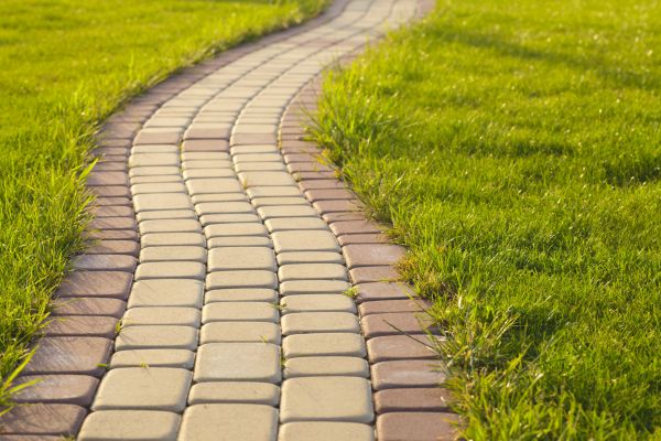 Sidewalk Brick Repair in Brownsburg
