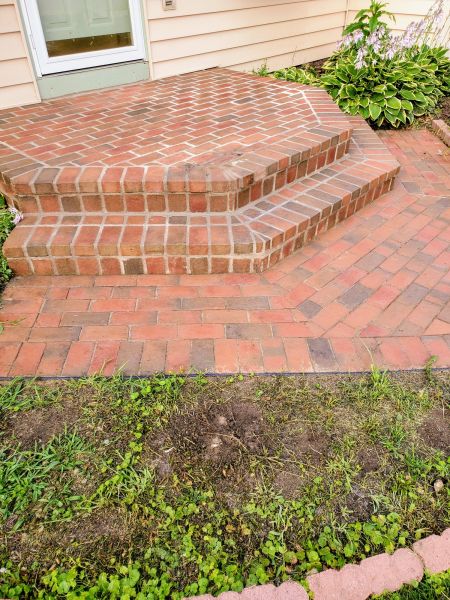 Brick Stoop Repair in Brownsburg