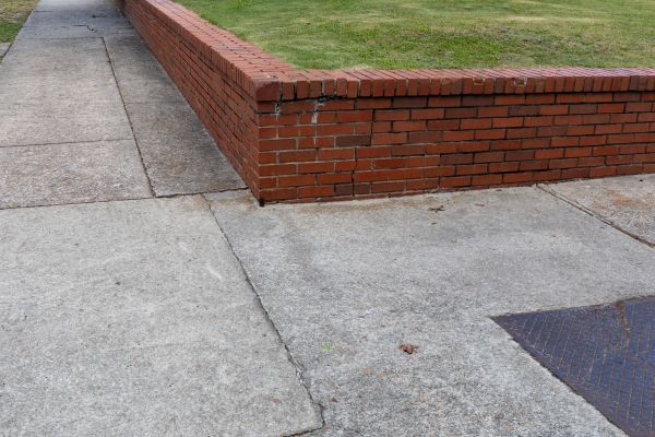 Brick Retaining Wall Repair in Brownsburg